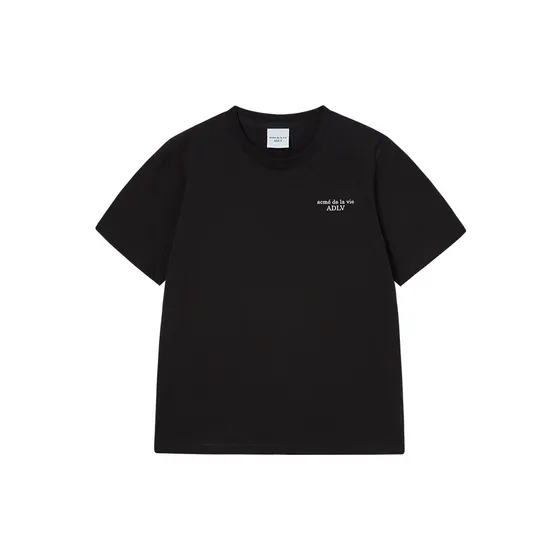 &Aacute;o Thun nữ Classic Logo Đen