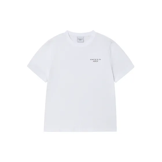 &Aacute;o Thun nữ Classic Logo Trắng