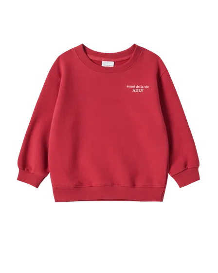 Áo nỉ KIDS AC BEAR Đỏ đậm