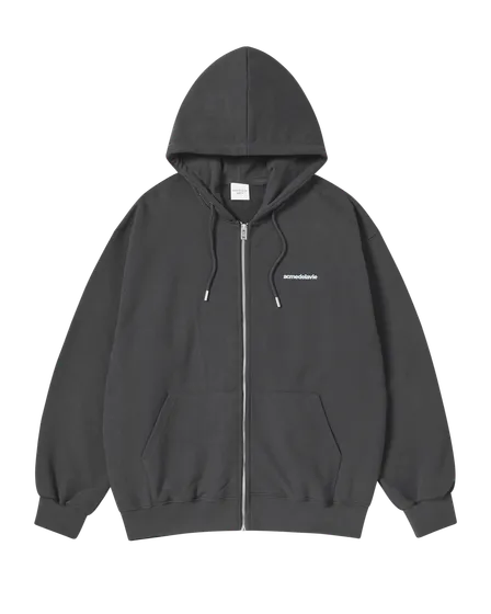 Áo Hoodie kéo khóa ADLV Dept Napping Than chì