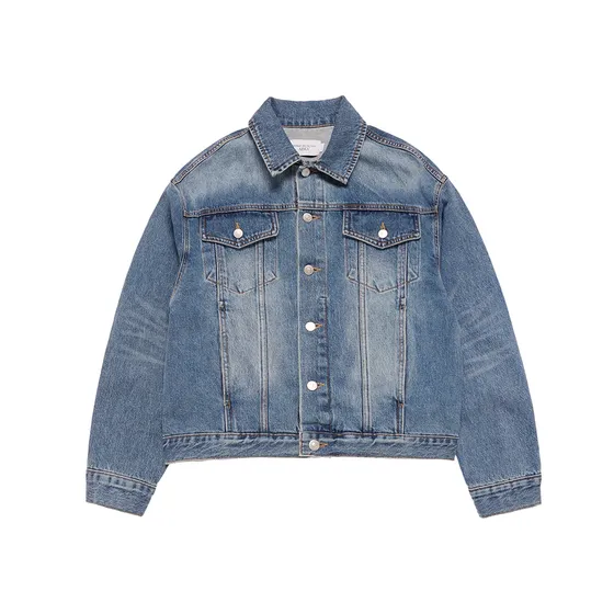 Áo Khoác Denim Set Up Trucker Xanh Dương