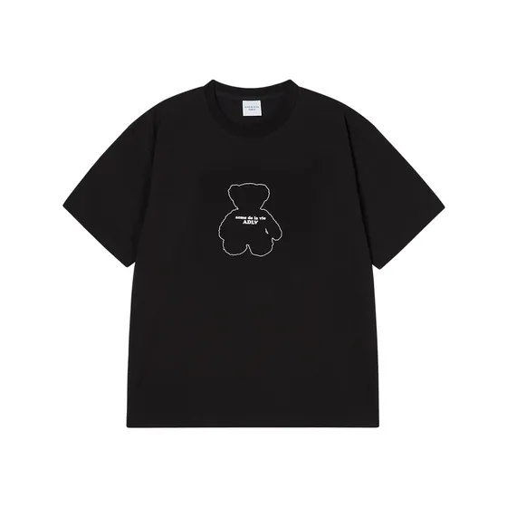 &Aacute;o Thun Bear Doll Line Archive Đen