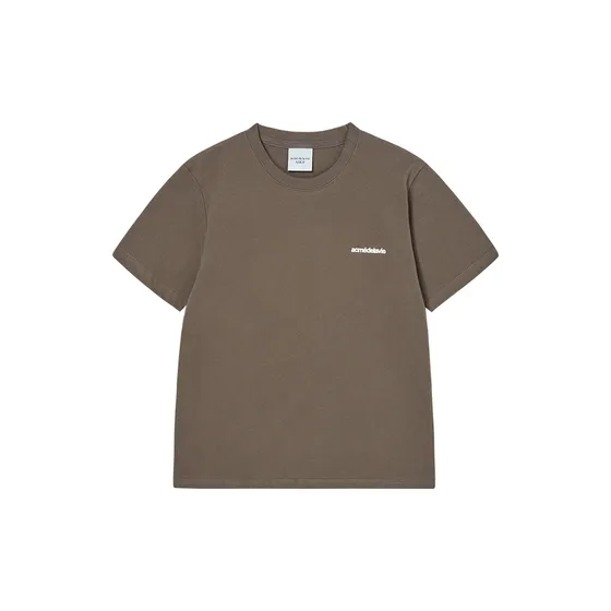 &Aacute;o Thun French Rabbit Silhouette nữ Ca Cao