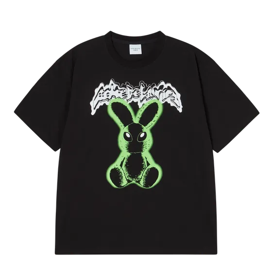 &Aacute;o Thun Neon Alien Rabbit Đen