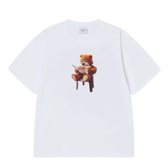 Áo Thun Ac Bear X Café Đọc Báo Vietnam Exclusive Trắng