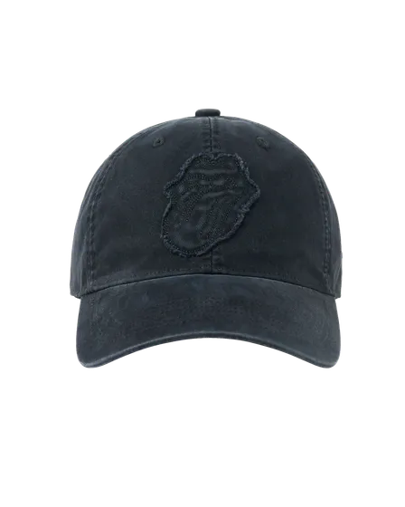 Mũ b&oacute;ng ch&agrave;y ROLLING STONES APPLIQUE Đen