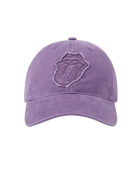 Mũ b&oacute;ng ch&agrave;y ROLLING STONES APPLIQUE T&iacute;m