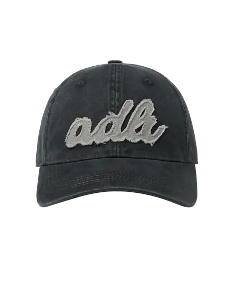 Mũ b&oacute;ng ch&agrave;y ROUNDING ADLV APPLIQUE Than ch&igrave;