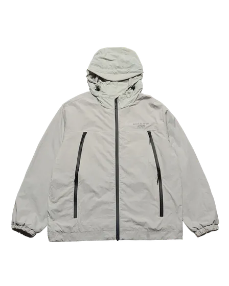 &Aacute;o kho&aacute;c NYLON SET UP X&aacute;m nhạt