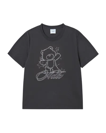 &Aacute;o thun WOMAN INK AC BEAR Than ch&igrave;