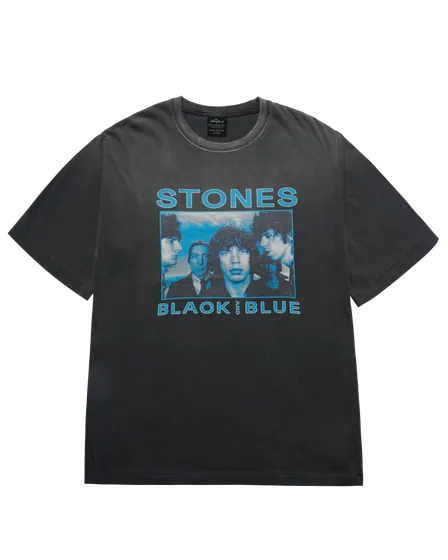 &Aacute;o thun ROLLING STONES BLACK BLUE POSTER Than ch&igrave;
