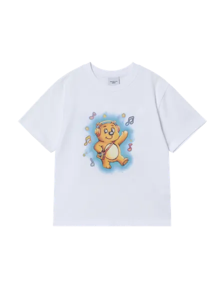 &Aacute;o thun ngắn tay KIDS DREAMY AC BEAR Trắng