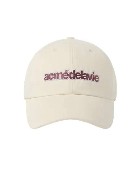 (Pre-order) Mũ b&oacute;ng ch&agrave;y TWO COLOR EMBROIDERY BASIC Kem