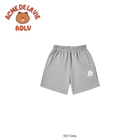 Quần short KIDS BASIC LINE FRIENDS Muối ti&ecirc;u