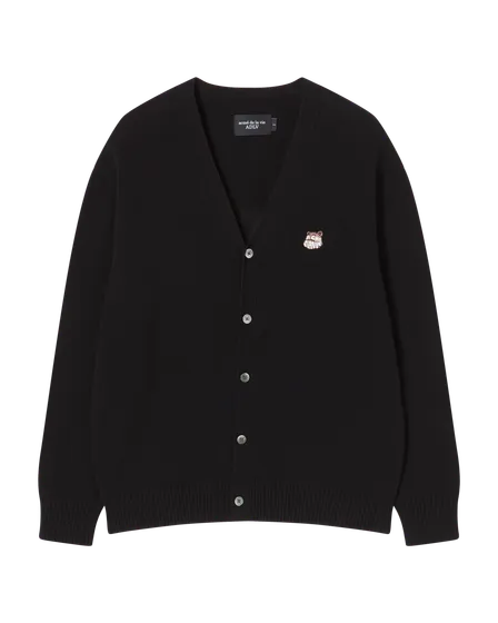 (Pre-order) &Aacute;o cardigan cổ V UNI BASIC Đen