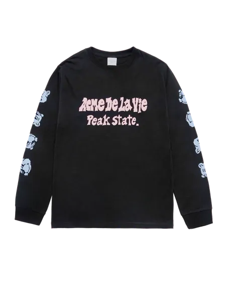 &Aacute;o thun d&agrave;i tay PUFF AC BEAR Đen