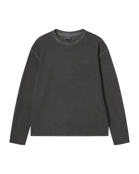 (Pre-order) &Aacute;o thun d&agrave;i tay WAFFLE DYED Than ch&igrave;