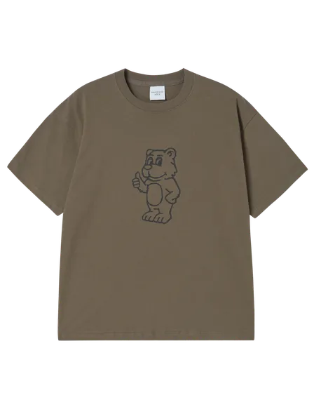 (Pre-order) &Aacute;o thun ngắn tay BASIC AC BEAR Ca cao