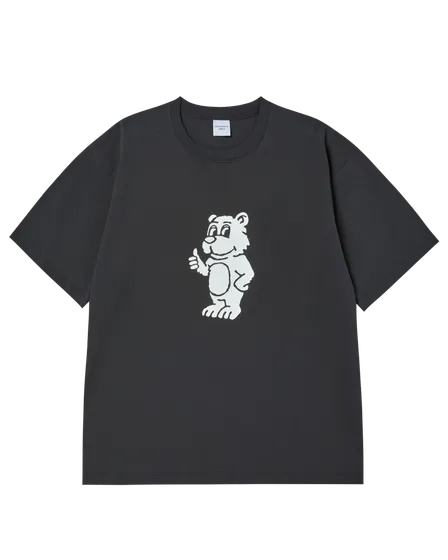 &Aacute;o thun ngắn tay BASIC AC BEAR Than ch&igrave;