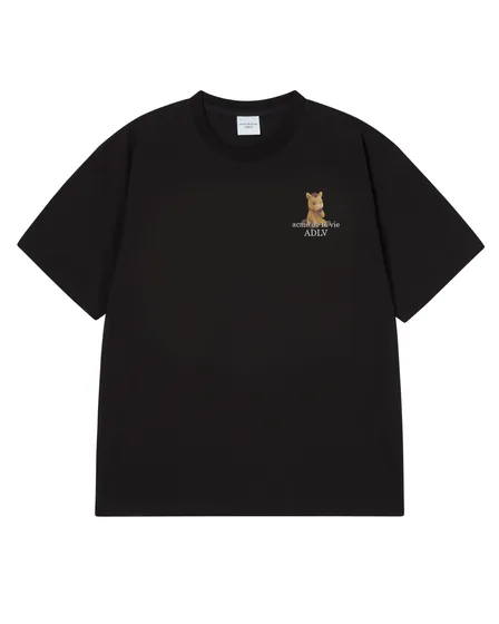 &Aacute;o thun HORSE BASIC LOGO Đen