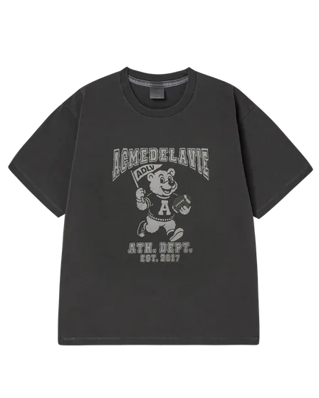 (Pre-order) &Aacute;o thun ngắn tay FOOTBALL AC BEAR PIGMENT Than ch&igrave;