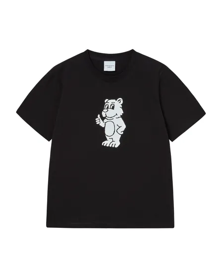 &Aacute;o thun ngắn tay WOMAN BASIC AC BEAR Đen