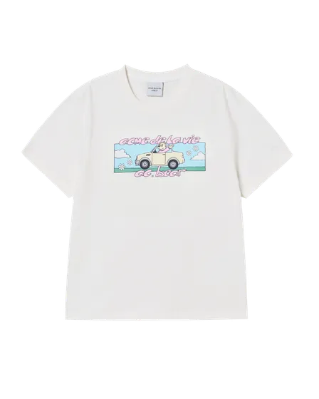 &Aacute;o thun  WOMAN HAPPY DRIVER Kem