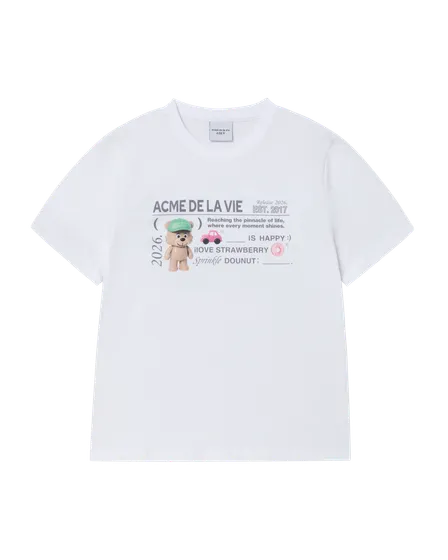 (Pre-order) &Aacute;o thun ngắn tay WOMAN TYPING PROFILE Trắng