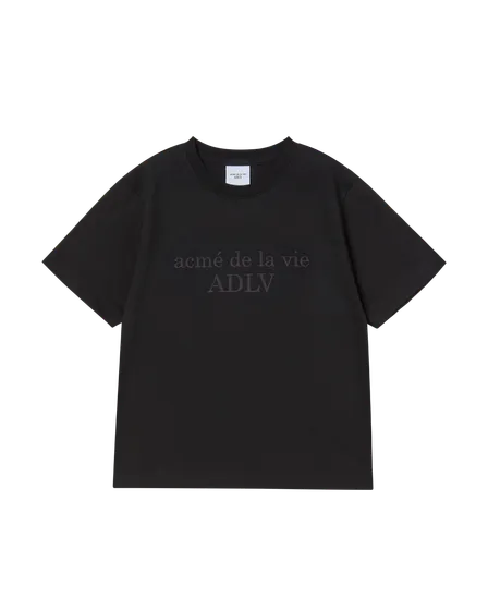 &Aacute;o thun KIDS TWO TONE LOGO Đen