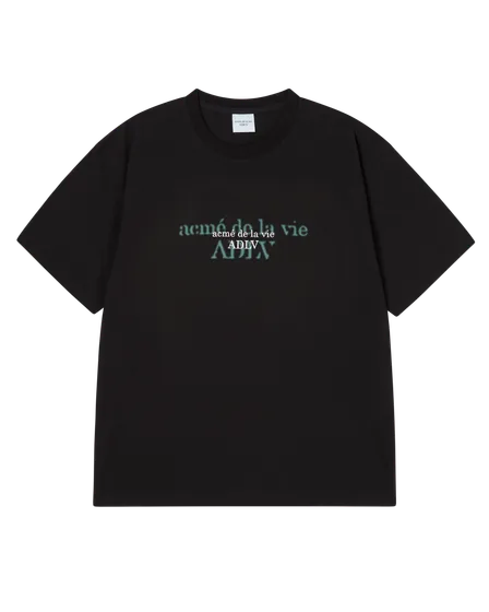 (Pre-order) &Aacute;o thun ngắn tay DOUBLE EFFECT Đen