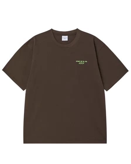 &Aacute;o thun  NEON BASIC LOGO N&acirc;u đậm