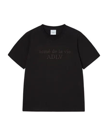 &Aacute;o thun ngắn tay WOMAN TWO TONE SIDE COLOR Đen