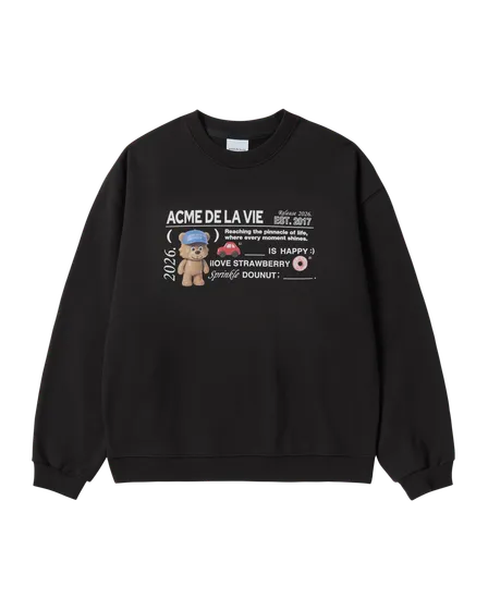 (Pre-order) &Aacute;o nỉ WOMAN TYPING PROFILE Đen