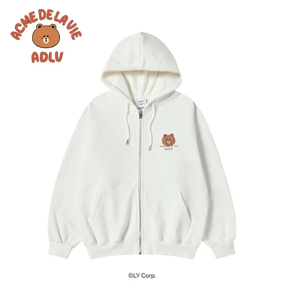 &Aacute;o hoodie BASIC LOGO WITH LINE FRIENDS Kem