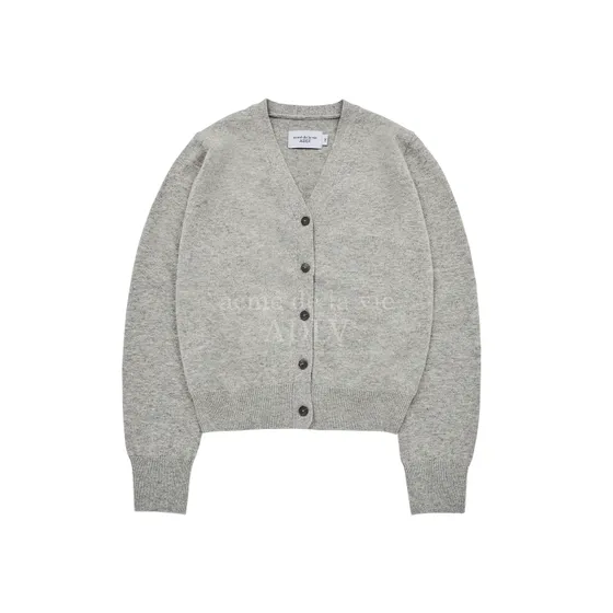 &Aacute;o Cardigan Nữ Symbol Rivet Muối Ti&ecirc;u