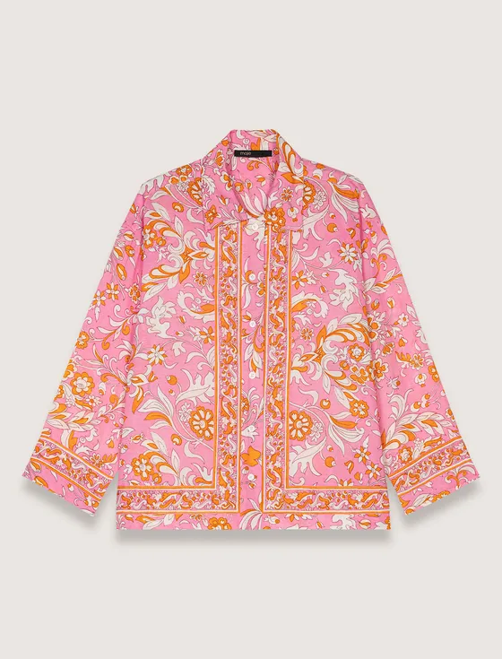 Áo sơ mi hoa linen mềm nhẹ T2 Nhiều màu