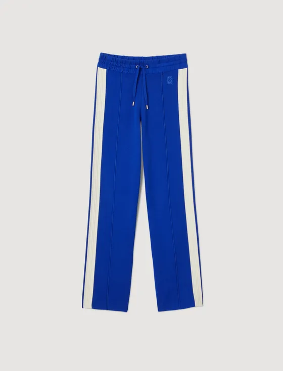 Quần jogging dệt kim 33 Xanh dương