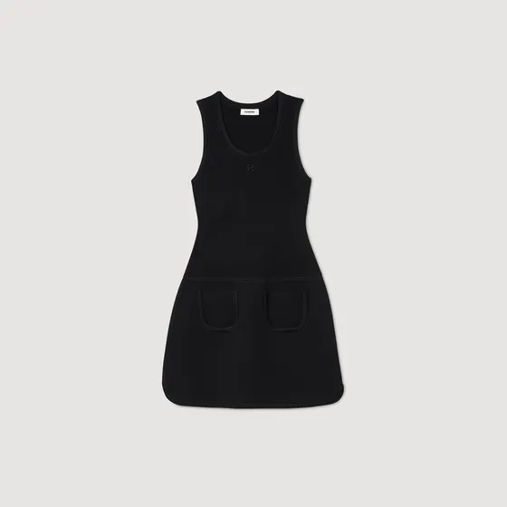 Đầm vest ngắn 38 Đen