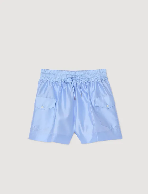 Quần short có túi 36 Xanh da trời