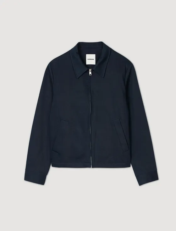 Áo khoác cotton S Xanh đen