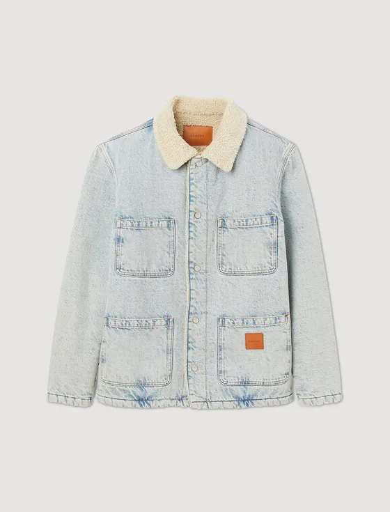 Áo khoác denim 23 Xanh denim