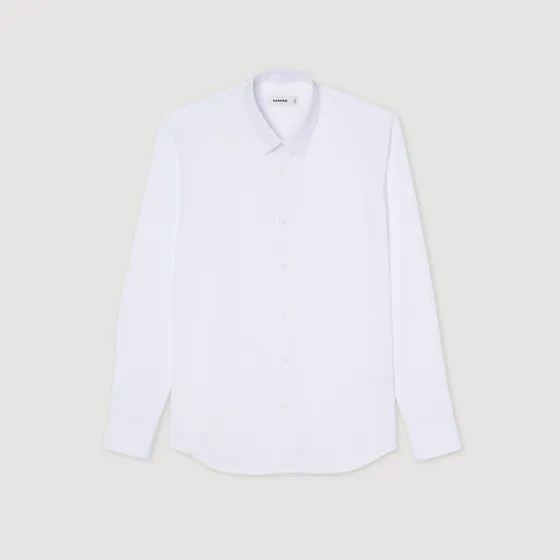 Áo sơ mi cotton 23 Trắng