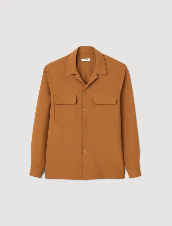 Áo sơ mi oversize 22 Caramel