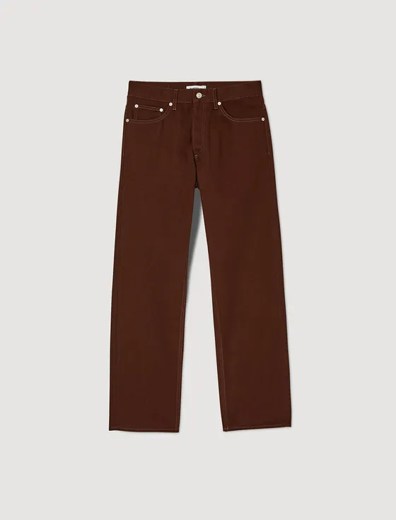 Quần jean regular 71 Nâu