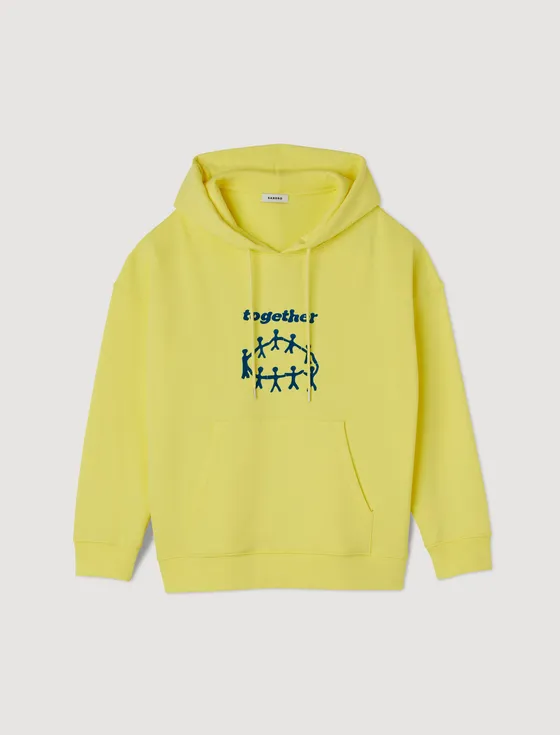 Áo hoodie together 113 Vàng