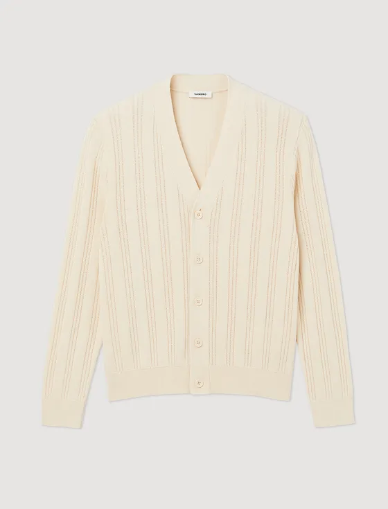 Áo cardigan dệt kim 24 Be