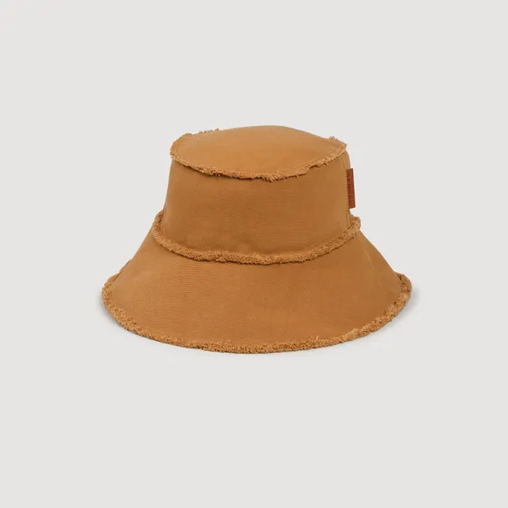 Mũ bucket vải cotton TU Camel