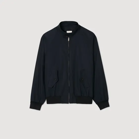 Áo khoác cổ cao S Xanh navy