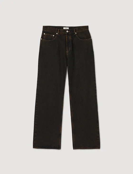 Quần jeans baggy 29 Đen