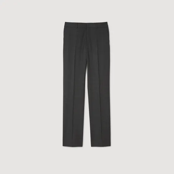 Quần âu len Wool Suit 40 Xám